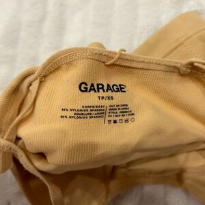 Garage tank top( bra style? )